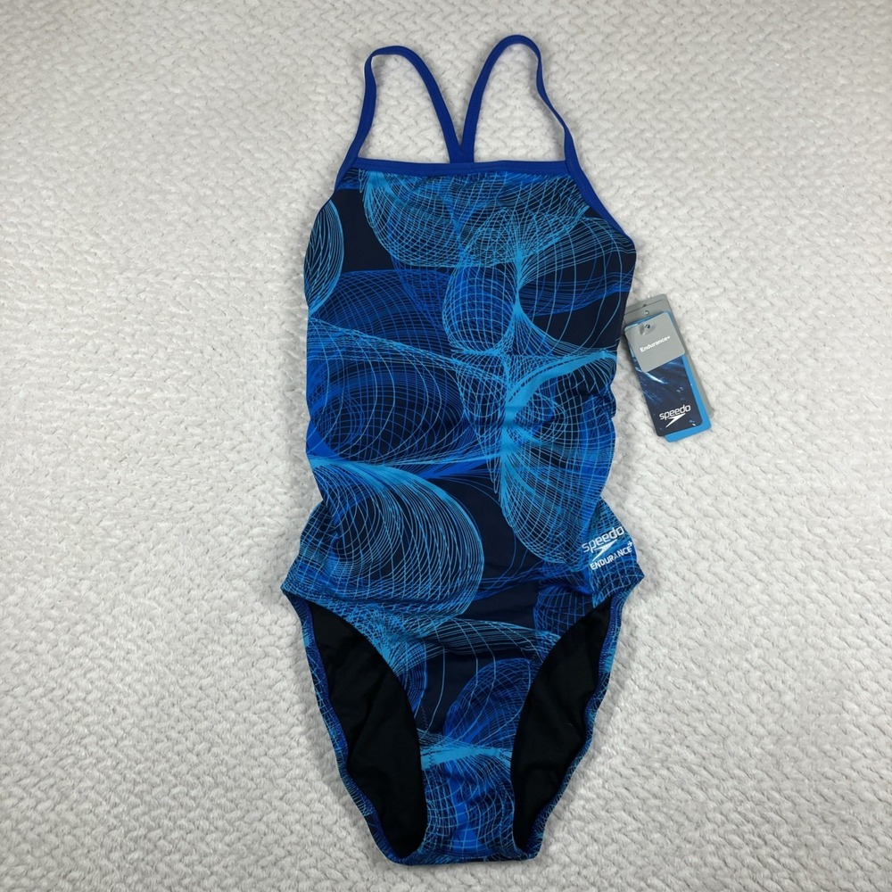 NWT Speedo Endurance+ Flyback One Piece Swimsuit Women's Size 6/32